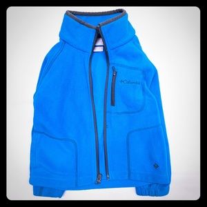 Toddler Columbia blue fleece size 4t